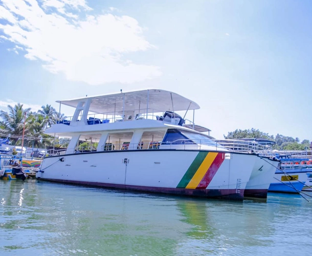 luxury catamaran boat